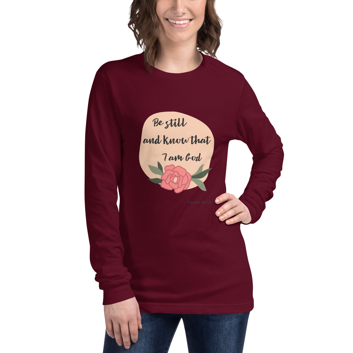 maroon color christian t shirt